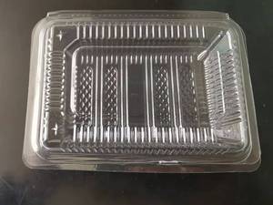 Oferta directa de fábrica barata OPS, contenedor con bisagras de plástico transparente, caja de embalaje desechable con carcasa de almeja - Product Image 3