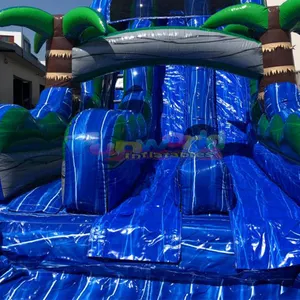 Thương Mại Sân Sau Trượt Nước Cây Cọ Jumper Ướt Khô Slide Nhiệt Đới Nhà Bị Trả Lại Inflatable Dành Cho Người Lớn Trượt Nước