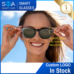 新しいファッショナブルなビューダイアログ Y1 スマートグラス（ビデオカメラ搭載）、ブラック スマートBluetoothグラス 音楽通話 写真撮影 多機能 - Product Image 2