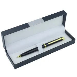 Classical Black Stylus Pen Metal Twist Ball Pen For Conference And Mobile Phone