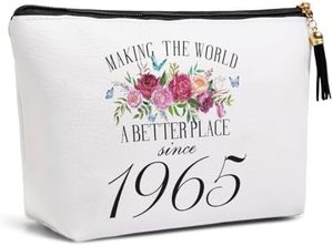 60 ° compleanno regalo divertente borsa <span class=keywords><strong>per</strong></span> il trucco alla moda custodie cosmetiche portatili lettera di viaggio <span class=keywords><strong>per</strong></span> la nonna mamma - Product Image 6