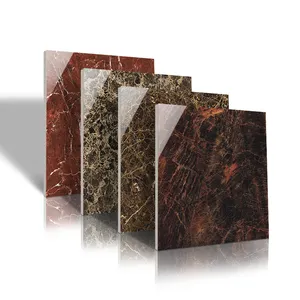 大理石の火フェニックス600x600フローリングタイル床の部屋の装飾のための完全に磨かれた艶をかけられた光沢のあるタイル標準的な磁器のタイル高級