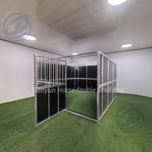 ホースボックス複合プレートホースボックス取り外し可能低価格農場用安定 - Product Image 3