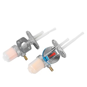 Interrupteur de réservoir de carburant en aluminium Tianjian Ybr125 pour moto Yamaha, pièce de rechange avec tuyau et rondelles en laiton - Product Image 1