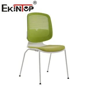 Sinonis ODM Manufacturer Stackable Training Room Chair Office Visitor Conference Fabric Armless Conference Chair