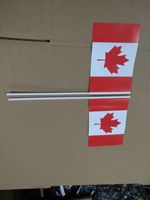 Drapeau à main en papier personnalisé, drapeau à main