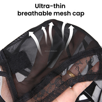 Vente en gros de bonnets de perruque multi-styles, personnalisables (étiquette, matériau, taille), pour la fabrication de perruques et accessoires