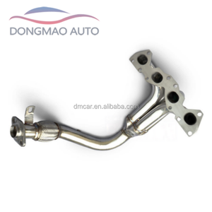 เหมาะสำหรับ Peugeot 206 207 1.6 ปี 2006-2016 ท่อร่วมไอเสียสแตนเลส, ท่อไอเสียแบบสี่ทางรวมกัน อะไหล่ยานยนต์ - Product Image 4