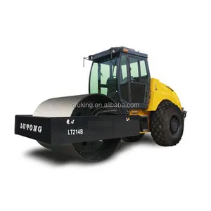 14 ton Mechanical drive single steel wheel vibratory roller with cheap price for sale