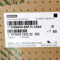 Motor Servo AC SIMOTICS 1FK6042-6AF71-1AG2, Motor Síncrono de Imán Permanente de 0.75kW, Control de Movimiento de Precisión para Robots CNC y Empaquetado