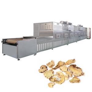 Séchoir à feuilles d'herbes chinoises à bande transporteuse industrielle automatique Séchoir à micro-ondes Équipement pour herbes feuilles thé - Product Image 3