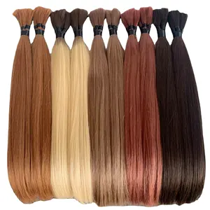 Натуральные черные женские волосы и полноцветные волосы для наращивания