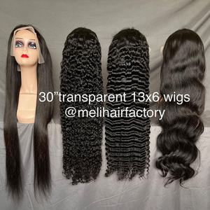 Peluca de Cabello Humano con Cutículas Alineadas, Peluca Completa de Encaje HD, Peluca Frontal de Encaje 360, Cualquier Textura, Cualquier Color, Alta Densidad - Product Image 3