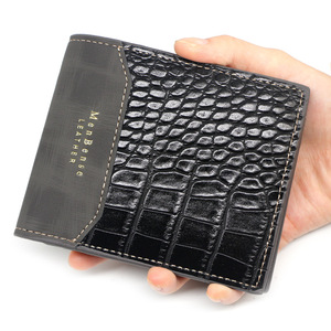 Cartera Corta de Cuero PU para Hombre 2025, Cartera Casual Masculina, Cartera para <span class=keywords><strong>Adolescentes</strong></span>, Tarjetero, Monedero, Bolsillo para Monedas, Cartera para Hombre - Product Image 1