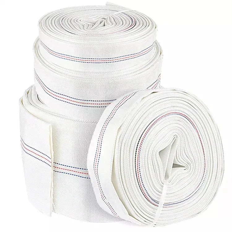 High Quality Agriculture Hose PVC Lining Irrigation Canvas Water Hose Delivery Discharge Hose Pipe