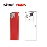 Briquet à flamme jet en plastique personnalisé, vente en gros de briquets à cigarettes, briquet électronique pour fumeurs