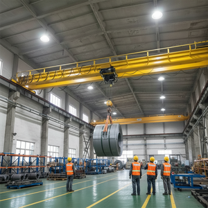 Various Mechanical Equipment European Crane Single Girder Vfd Speed <b>Hoist</b> Motor <b>Engine</b> Remote Control 5 Ton Lifting Load - Product Image 1