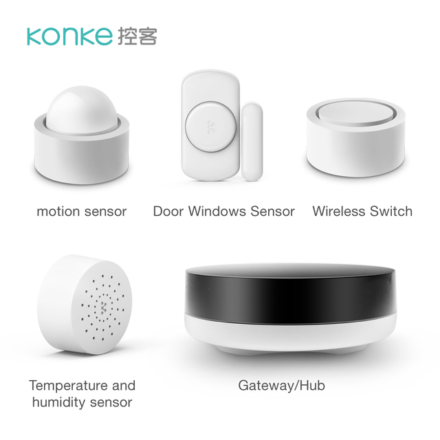 New Smart Home Automation System Zigbee Gateway with Smart Sensor