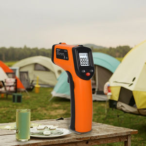 उच्च-सटीक एलसीडी इन्फ्रारेड थर्मामीटर 0.1c रिज़ॉल्यूशन औद्योगिक रसोई के लिए उच्च तापमान अलार्म - Product Image 4