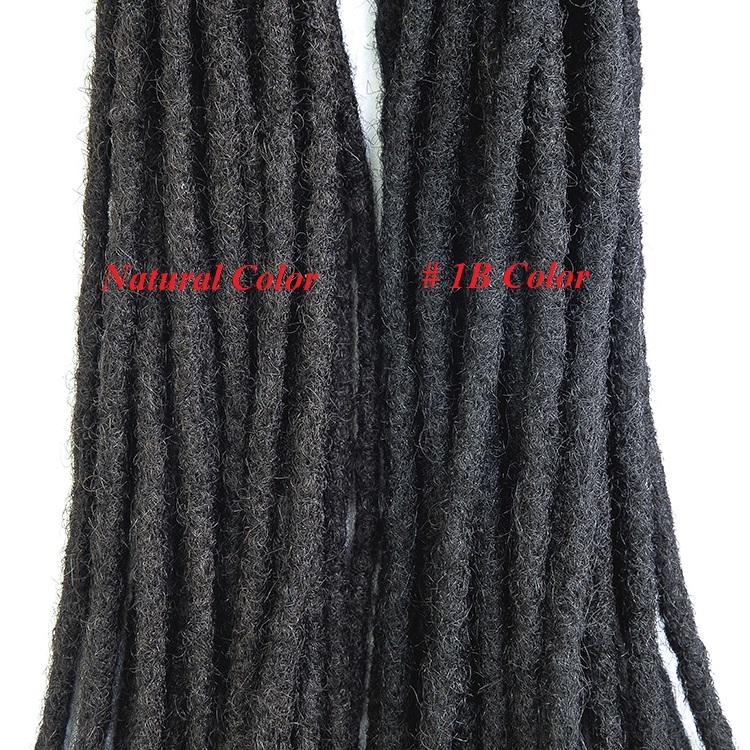 KAMA Dread Lock Extension Natural Dread Crochet Braids Rasta Hair for Locs Wholesale Detail Section 8