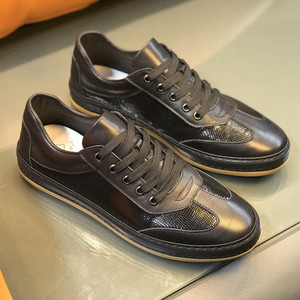 Chaussures montantes en cuir tendance 2024 pour hommes - Imperméables, rehaussantes, de haute qualité, style décontracté chic - Product Image 1