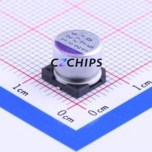 16SVPF270M Solid Capacitor SMD,D8xL6.9mm ( Capacitance: 270uF )( Precision: 20% Rated Voltage: 16V ) - Product Image 1