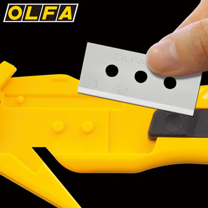 Cuchillas originales <span class=keywords><strong>OLFA</strong></span> Japan de <span class=keywords><strong>18mm</strong></span> (1/2/2 B) para cortador de seguridad retráctil automático, para máquina de cortar de Seguridad, 1/2 pulgadas - Product Image 3
