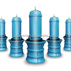 Bomba Axial Sumergible Vertical de Gran Caudal y Flujo Mixto para Drenaje Industrial, Riego Agrícola y Control de Inundaciones en Terrenos Agrícolas - Product Image 2