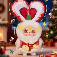 Authentique Baby Three Blind Box, Série Réveillon du Nouvel An, Boîte Mystère, Poupée Jouet, Poupée Ornementale Mignonne de Dessin Animé Baby Three, Cadeau pour Enfant