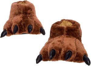 Pantuflas <span class=keywords><strong>GOYA</strong></span> con Diseño <span class=keywords><strong>de</strong></span> Garra <span class=keywords><strong>de</strong></span> Oso, Cálidas, Suaves, Cómodas, Antideslizantes, a la Moda, Antiolor, para Invierno, para Adultos - Product Image 3