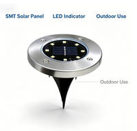 Mini module solaire PCB SMT en époxy avec plaques de soudure arrière pour feux d'avertissement solaires, capteurs IoT extérieurs et traceurs GPS