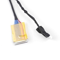 Benutzer definierte 30-polige LVDS-Kabel LVDS-Kabel Elektronische Bildschirm anzeige und Kabelbaum baugruppe für LCD