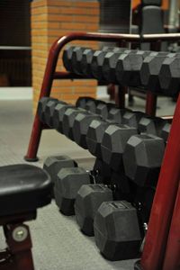Suministro directo de fábrica, Venta caliente, equipo de gimnasio comercial, equipo de <span class=keywords><strong>Fitness</strong></span>, estante con mancuernas de 2 niveles, uso en centro de gimnasio - Product Image 6