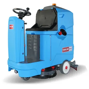 Small Ride On Floor Scrubber Commercial Floor Scrubber Machine Ceramic Epoxy Marble Pvc Terrazzo Floor Cleaning Machines