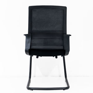 Conferentie Mesh Bureaustoel Fabrikant Guangdong Zwart Bezoekers Kantoor Vergaderzaal Stoel - Product Image 5