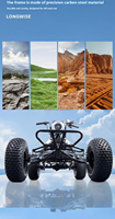 Nouvelle Voiture de Karting Électrique Tout-Terrain 2025 – Buggy des Dunes avec Batterie Amovible pour Courses en Extérieur en Australie