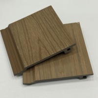 Paneles de Revestimiento Exterior de WPC Coextruido Impermeables, Tablas de Revestimiento para Exteriores, Fachada de Casa, Cercas de Jardín
