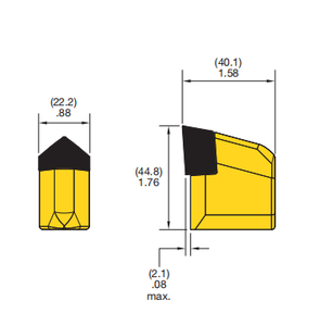 Mèches de forage en carbure de tungstène <span class=keywords><strong>RT2</strong></span>, soudure sur disque dur - Product Image 1