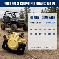 Étrier de frein avant droit pour Polaris RZR 170 RZR170 2009-2020 UTV 0454381 0455216