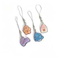 Porte-badge en PVC avec oreilles de chat de dessin animé Kawaii pour badge à épingle de 58 mm, pendentif porte-clés de jeu d'anime avec design étanche