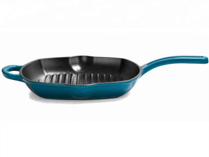 Directly Factory Price square Enameled Cast Iron <strong>Grill</strong> <strong>Pan</strong> Meat Frying <strong>Pan</strong> Bakeware - Product Image 3