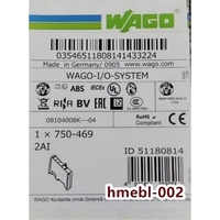 NUEVO Módulo PLC de Entrada Analógica de 2 Canales 750-469 en Caja, Envío Gratis # G
