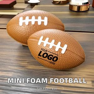 Mini Balón de Fútbol de Espuma de Nylon de 4 cm, Pelota de PU de Rebote Lento con Patrón de Cubos para Aliviar el Estrés, Juguete Promocional para Ferias Comerciales - Product Image 2