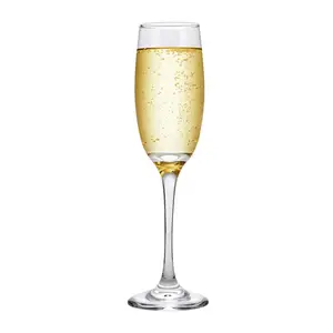 Ince kök el üflemeli tatil kurşunsuz kristal temizle kullanımlık cam kazınmış şarap flüt şampanya bardakları