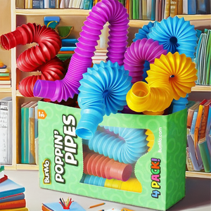 ของเล่นเสริมพัฒนาการแบบ <span class=keywords><strong>Pop</strong></span> <span class=keywords><strong>Tubes</strong></span> ช่วยผ่อนคลายความเครียด สำหรับวัยรุ่นและผู้ใหญ่ ราคาส่งถูก - Product Image 3