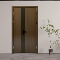 Porte d'entrée en acier de sécurité - Isolation phonique haute performance 40 dB, design personnalisé de luxe pour appartements