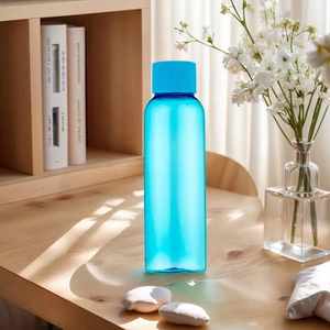 Bán buôn OEM mỹ phẩm chai trong suốt màu xanh <span class=keywords><strong>60ml</strong></span> nhựa PET Vai phẳng chai với vít <span class=keywords><strong>cap</strong></span> - Product Image 3