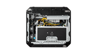 Server Tower Soket Tunggal Generasi ke-2 Intel Xeon DDR4 AI GPU Penyimpanan Data Edge Komputer Tower Industri