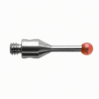 Sonde de mesure EVO M2 Thread CMM compatible Renishaw, avec tige en carbure de tungstène et pointe sphérique en rubis, en stock