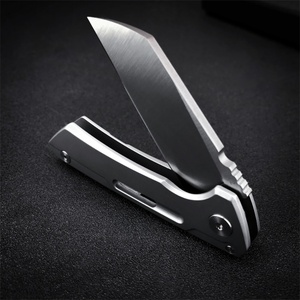 Manufacturer New Wholesale DIY OEM Pocket <b>Knife</b> Multi-Functional <b>Knives</b> with D2 High Speed Steel Blade and One Line <b>Lock</b> - Product Image 3